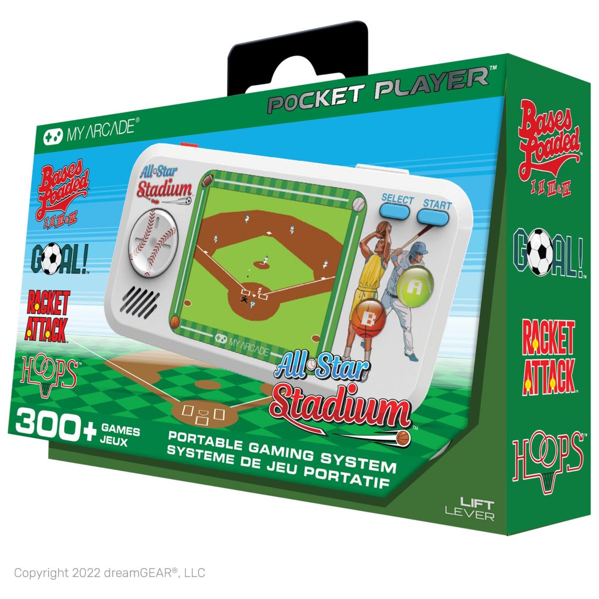 My Arcade - Pocket Player All - Star Stadium - Console de Jeu Portable - 307 Jeux en 1 - Console portable - My Arcade - Shop Just for Games