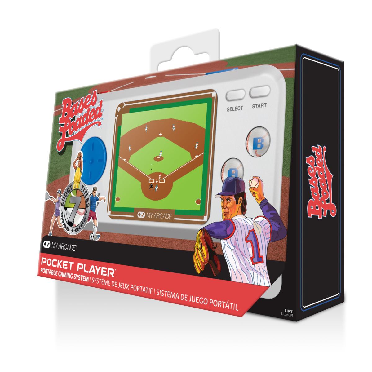 My Arcade - Pocket Player Bases Loaded - Console de Jeu Portable - 7 Jeux en 1 - Console portable - My Arcade - Shop Just for Games