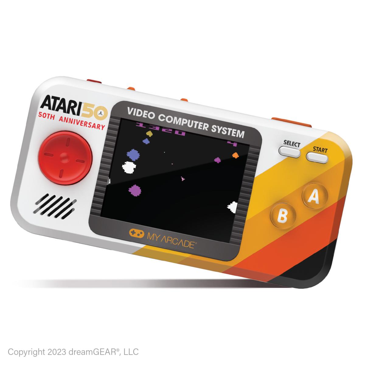 My Arcade - Pocket Player PRO Atari 50th Anniversary (100 jeux intégrés) - Mini Console Portable Retro - Console portable - My Arcade - Shop Just for Games