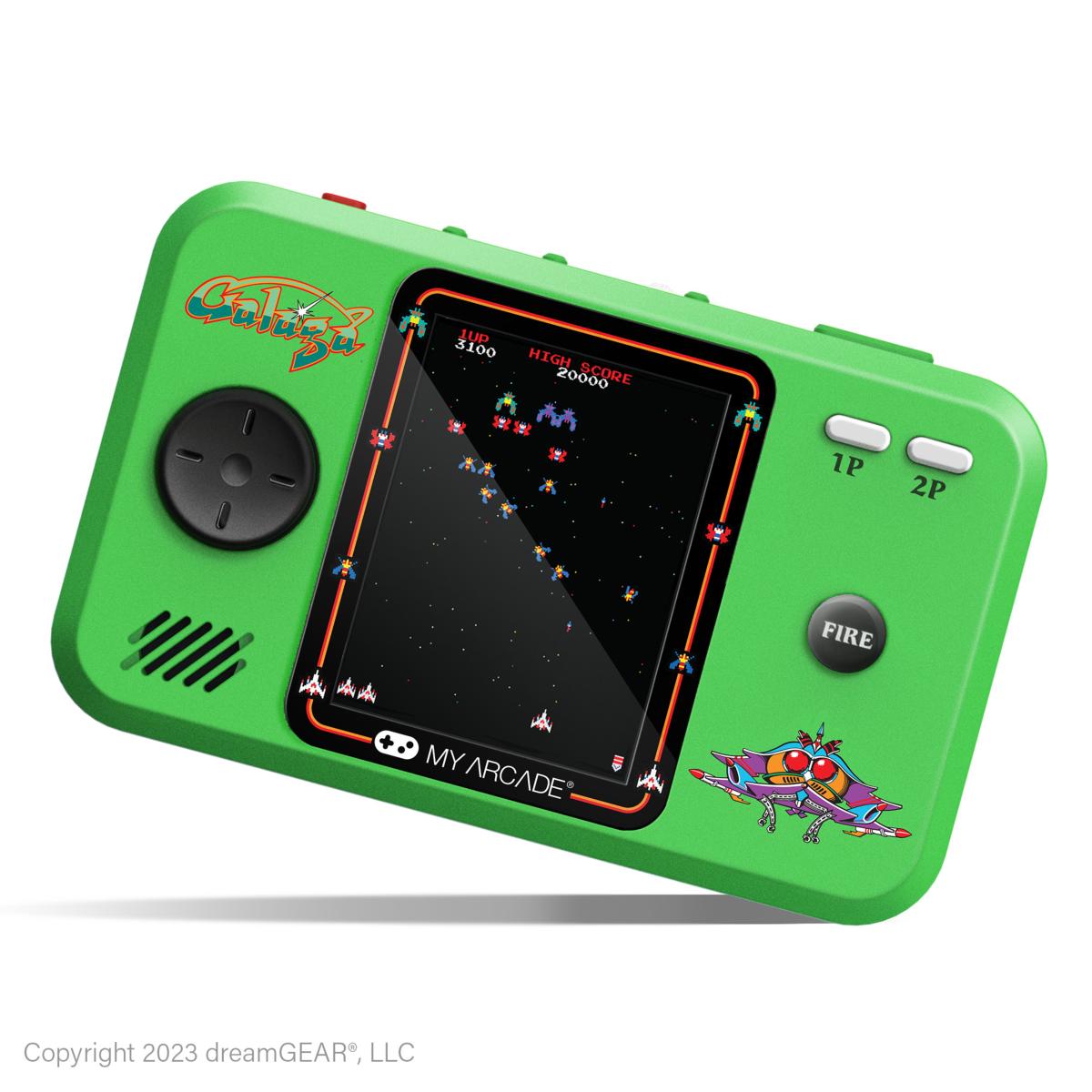My Arcade - Pocket Player PRO Galaga + Galaxian Bandai - Namco - Mini Console Portable Retro - Console portable - My Arcade - Shop Just for Games