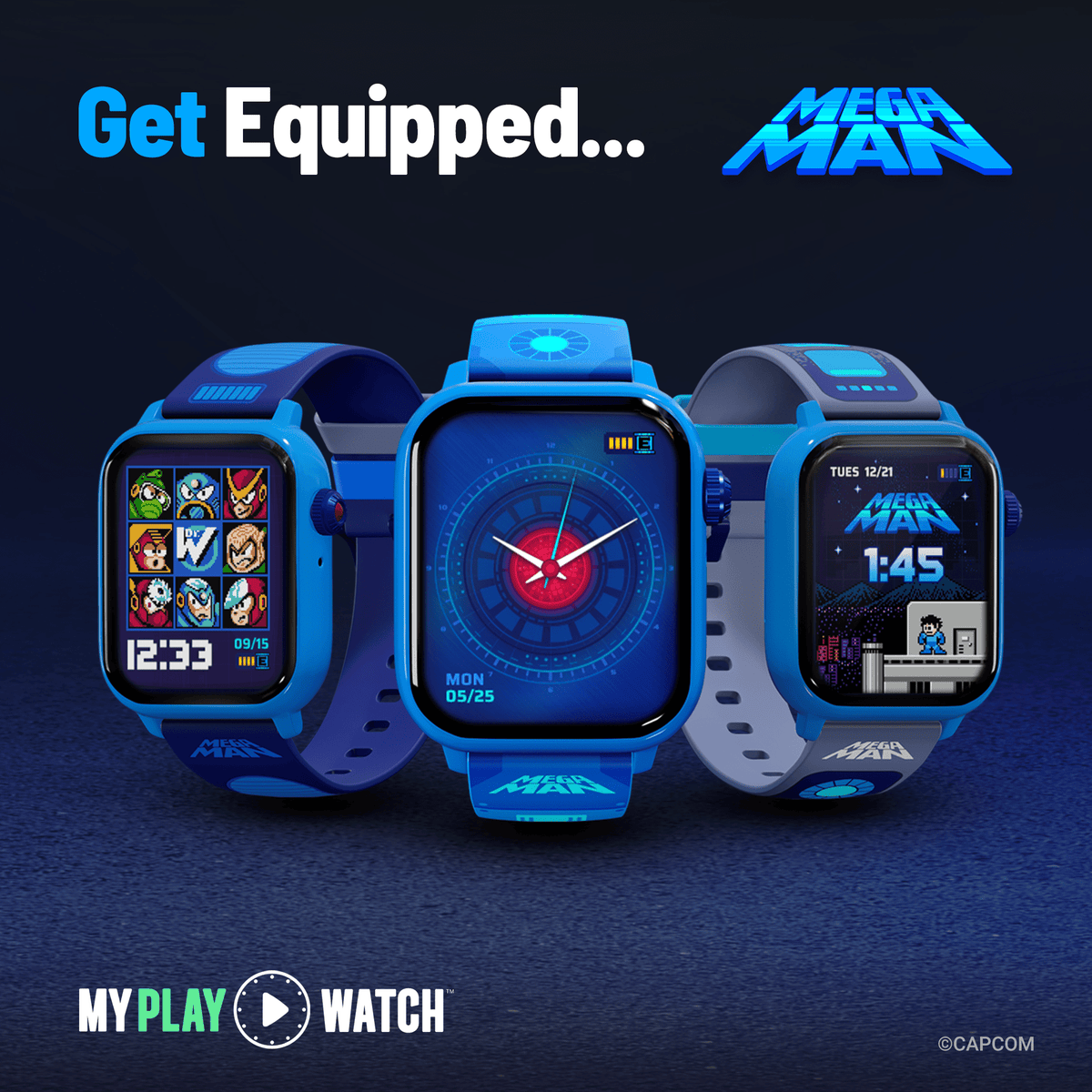 My Play Watch - Mega Man - Accessoires - MY PLAY WATCH - Shop Just for Games