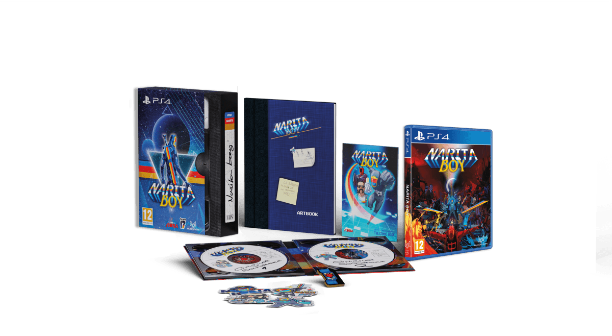 Narita Boy Collector PS4 - Jeux Vidéo Physique - SELECTA PLAY - Shop Just for Games