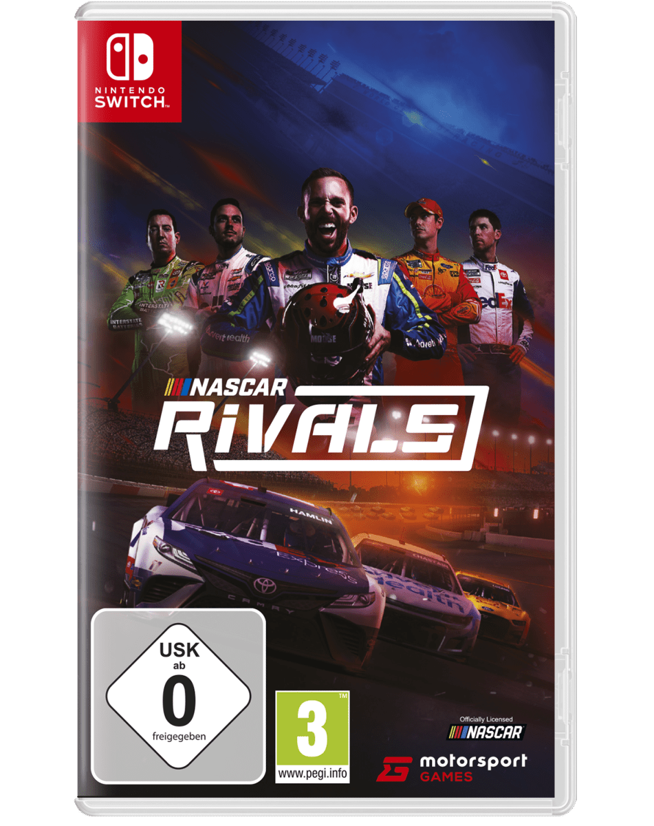 NASCAR Rivals Nintendo SWITCH - Jeux Vidéo Physique - Motorsport Games - Shop Just for Games