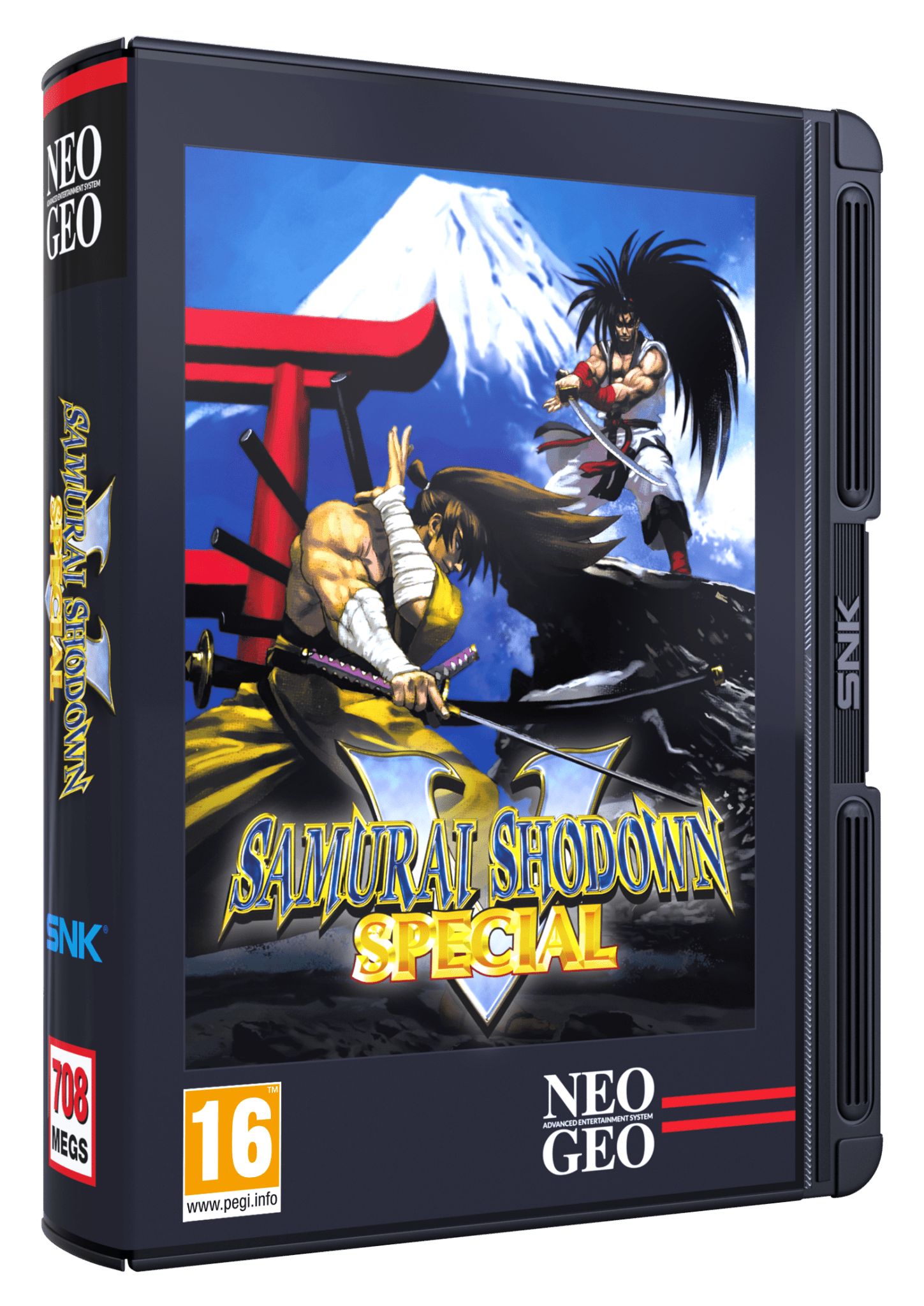 NEO GEO AES + Samurai Shodown V Special Game Cartridge - Retro Gaming