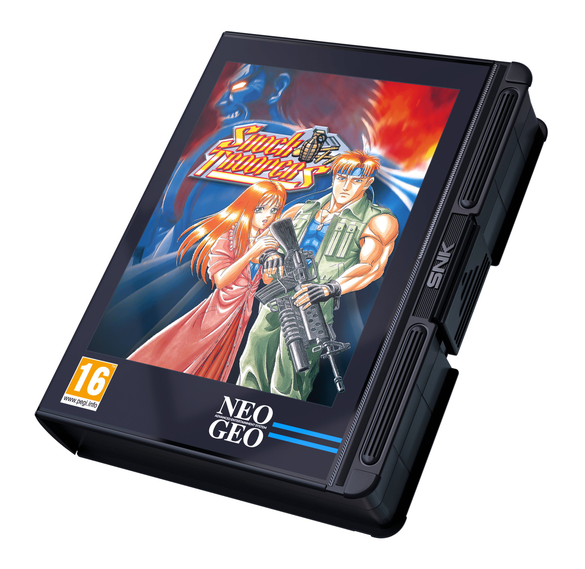 NEO GEO AES+ Cartouche de Jeu Shock Troopers - Jeux Vidéo Cartouche - SNK - Shop Just for Games
