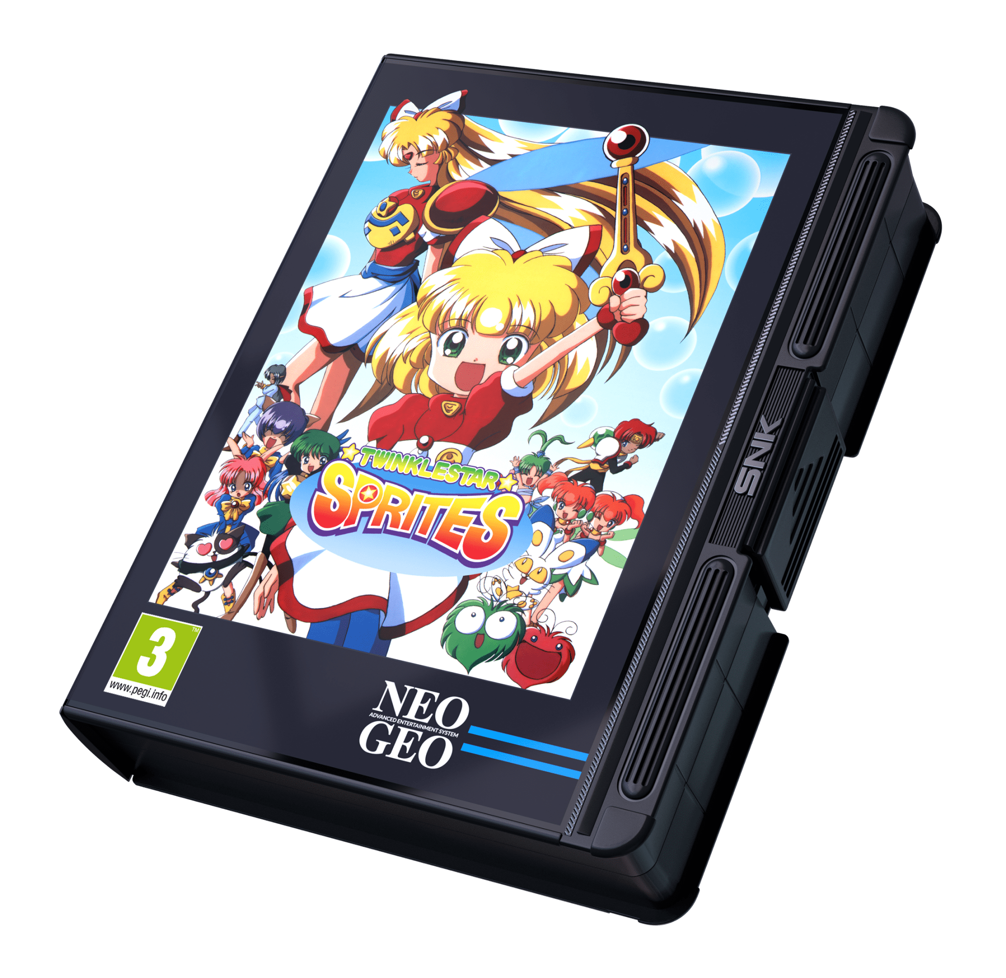 NEO GEO AES+ Cartouche de Jeu Twinkle Star Sprites - Jeux Vidéo Cartouche - SNK - Shop Just for Games
