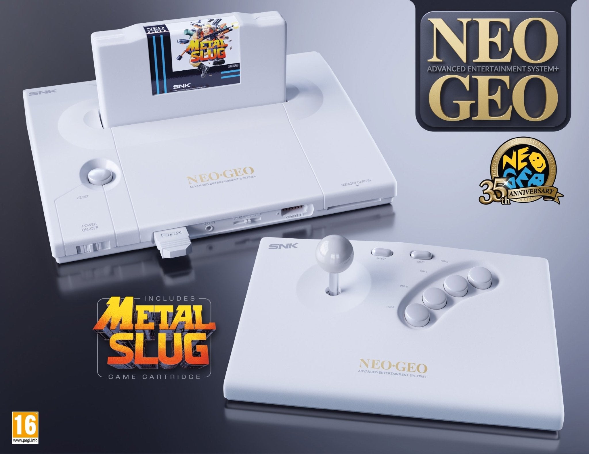 NEO GEO AES Console + Anniversary Edition - Retrogaming
