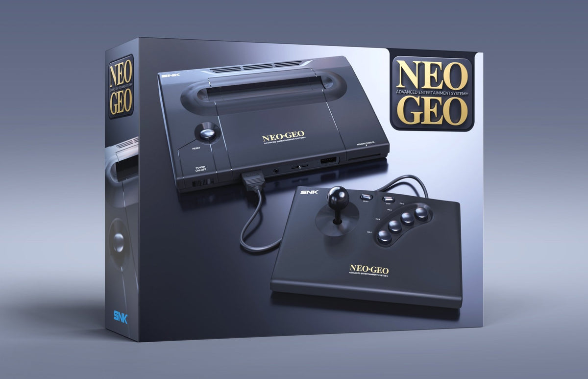 NEO GEO AES+ black console - Retrogaming