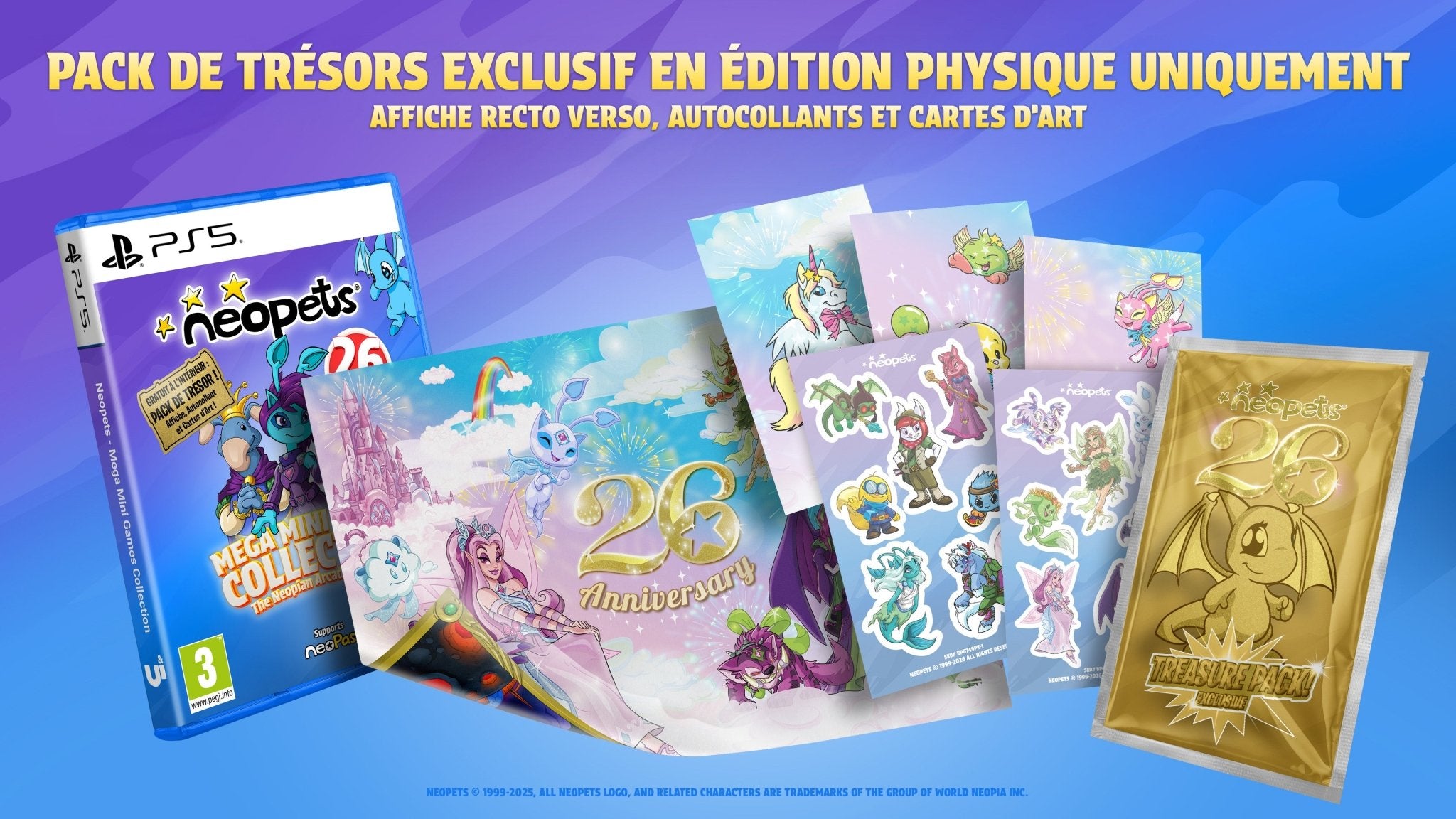 Neopets Mega Mini Games Collection Day 1 Edition PS5