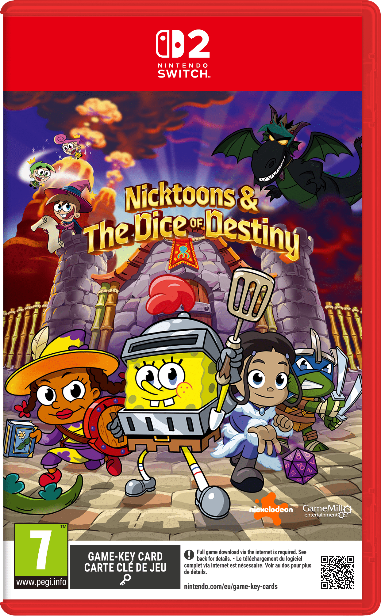 NickToons and the Dice of Destiny Switch 2 - Jeux Vidéo Physique - GAMEMILL - Shop Just for Games