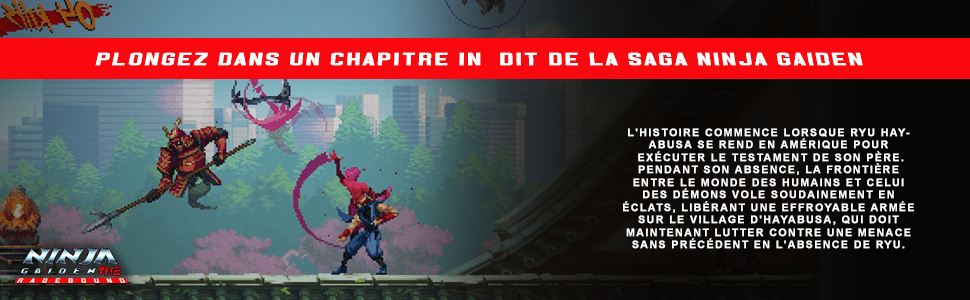 NINJA GAIDEN Ragebound Special Edition SWITCH - Jeux Vidéo Physique - SILVER LINING - Shop Just for Games