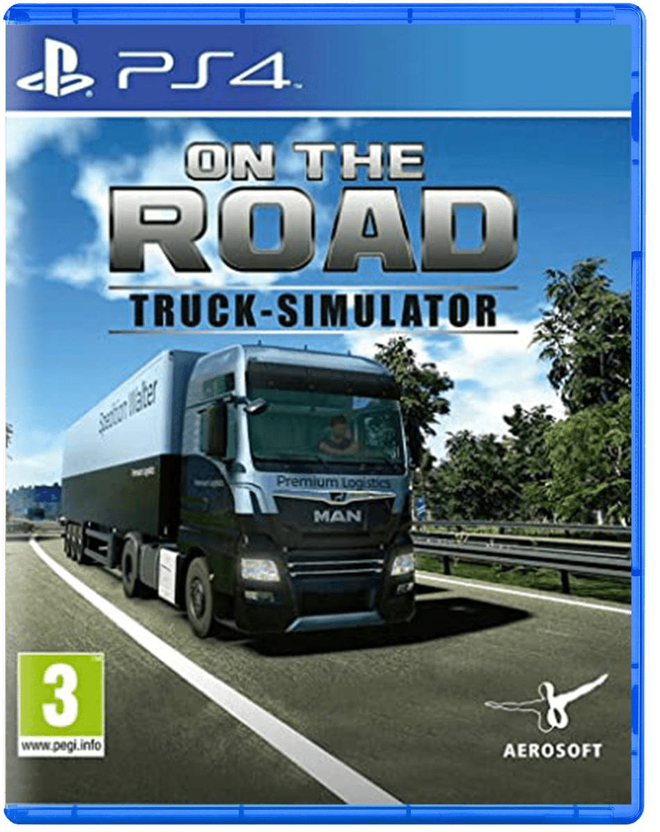 On the Road Truck Simulator PS4 - Jeux Vidéo Physique - Aerosoft - Shop Just for Games