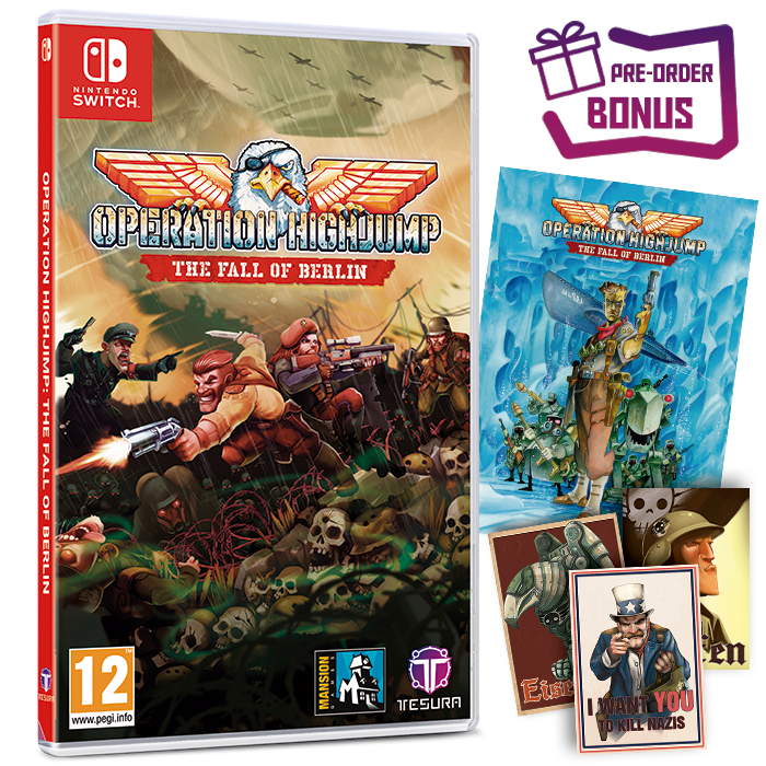 Operation Highjump The Fall of Berlin Nintendo Switch + Bonus - Jeux Vidéo Physique - TESURA - Shop Just for Games