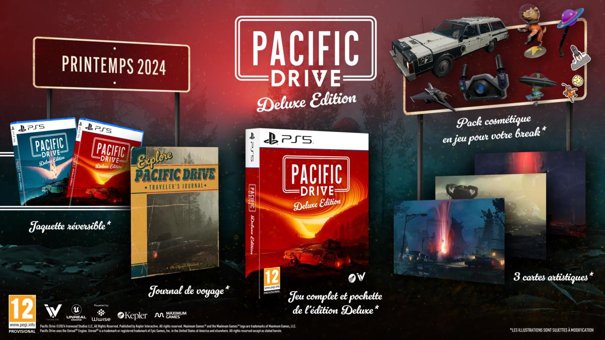 Pacific Drive Deluxe Edition PS5 - Jeux Vidéo Physique - Kepler Interactive - Shop Just for Games