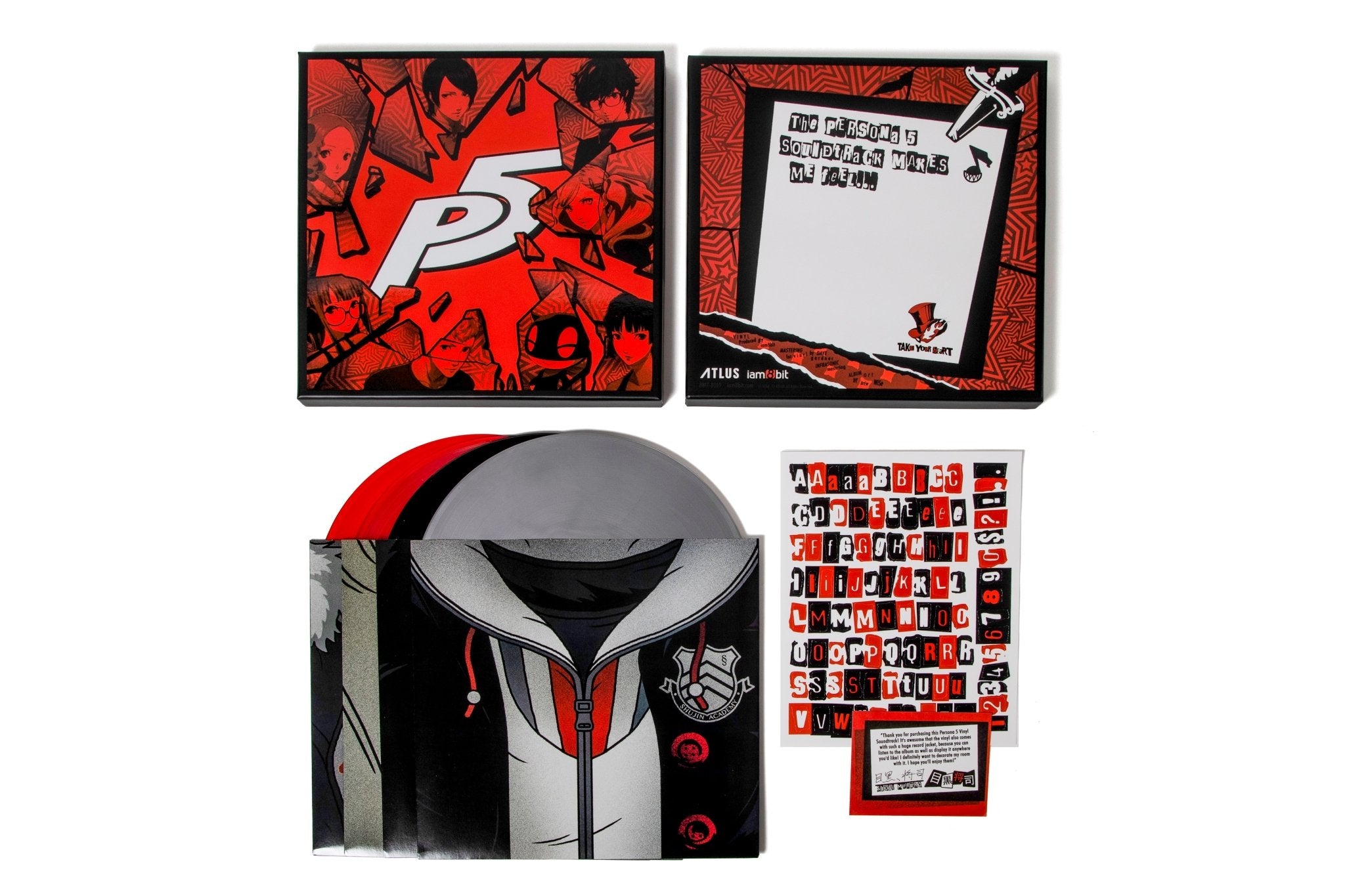 Persona 5 Essential Edition 4LP - Vinyles - iam8bit - Shop Just for Games
