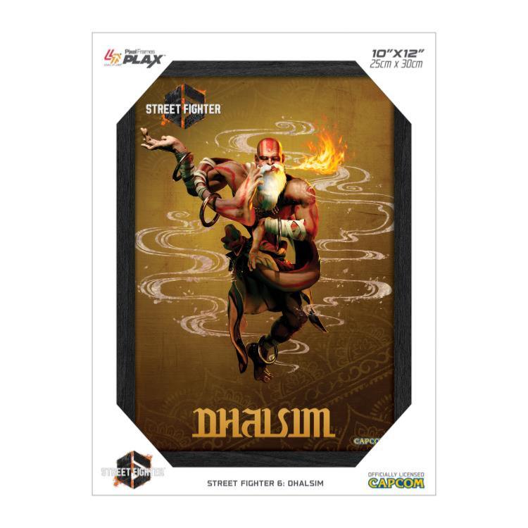Pixel Frames Plax - Street Fighter 6 - Dhalsim - Pixel Frames - Level Up Labs - Shop Just for Games
