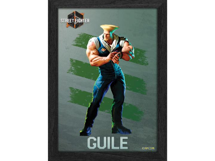 Pixel Frames Plax - Street Fighter 6 - Guile - Pixel Frames - Level Up Labs - Shop Just for Games
