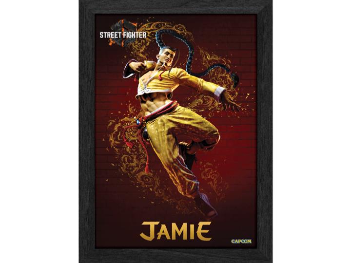 Pixel Frames Plax - Street Fighter 6 - Jamie - Pixel Frames - Level Up Labs - Shop Just for Games