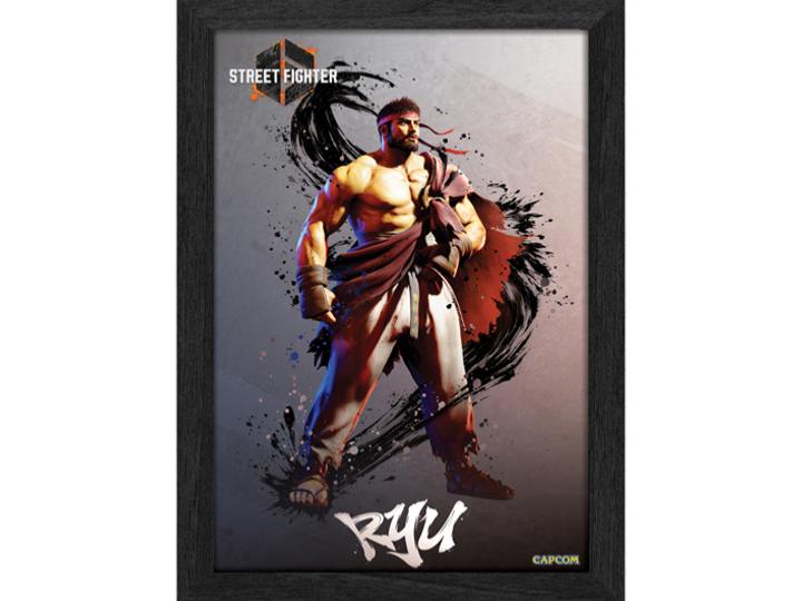 Pixel Frames Plax - Street Fighter 6 - Ryu - Pixel Frames - Level Up Labs - Shop Just for Games