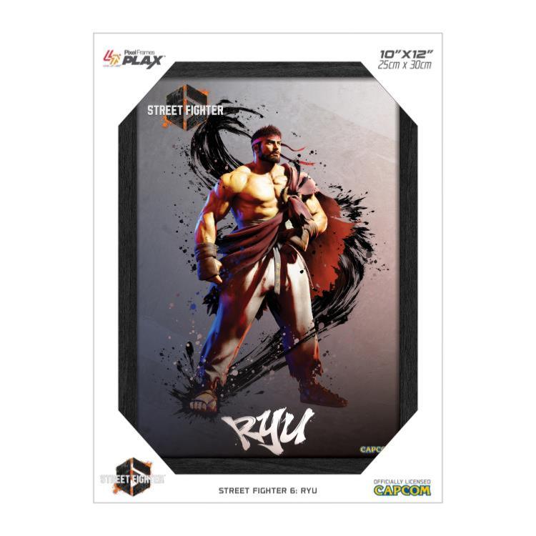 Pixel Frames Plax - Street Fighter 6 - Ryu - Pixel Frames - Level Up Labs - Shop Just for Games