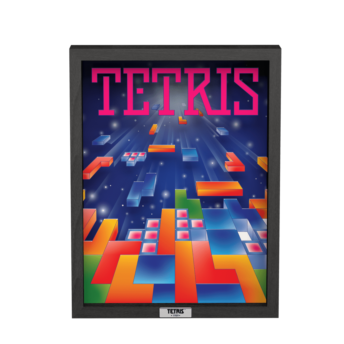 Pixel Frames - Tetris - 23x23 cm - Pixel Frames - Level Up Labs - Shop Just for Games