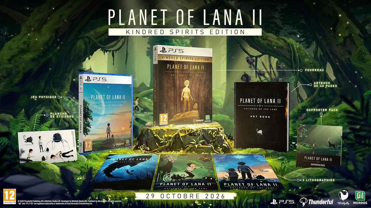 Planet of Lana II Kindred Spirits Edition PS5 - Jeux Vidéo Physique - MICROIDS - Shop Just for Games