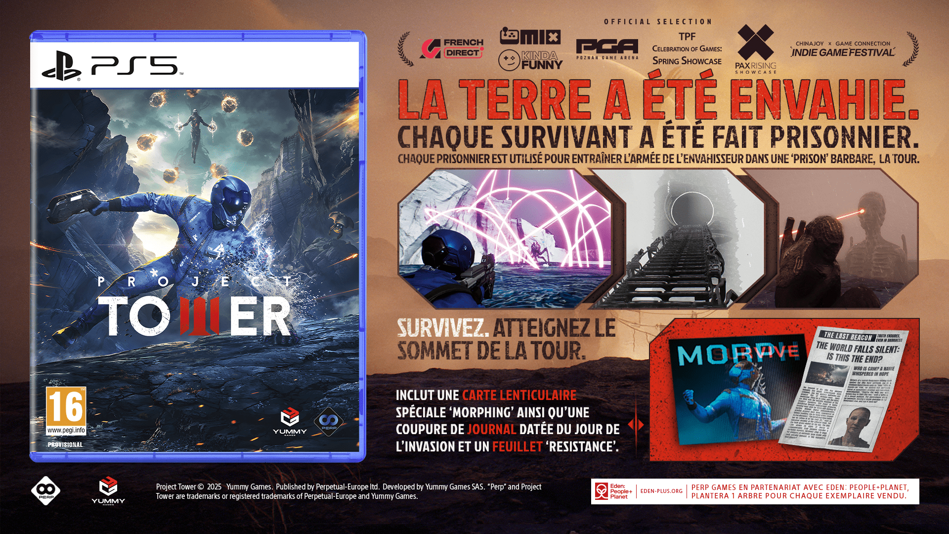 Project Tower PS5 - Jeux Vidéo Physique - PERP GAMES - Shop Just for Games