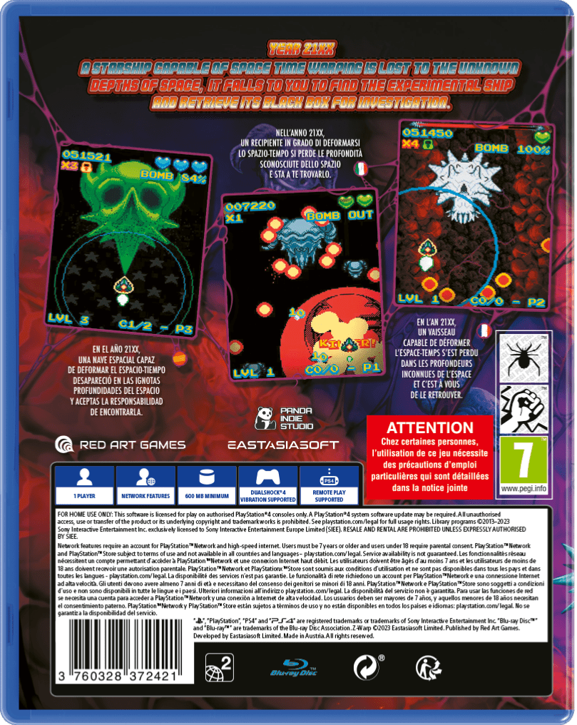 Z - Warp PS4 - Jeux Vidéo Physique - Red Art Games - Shop Just for Games