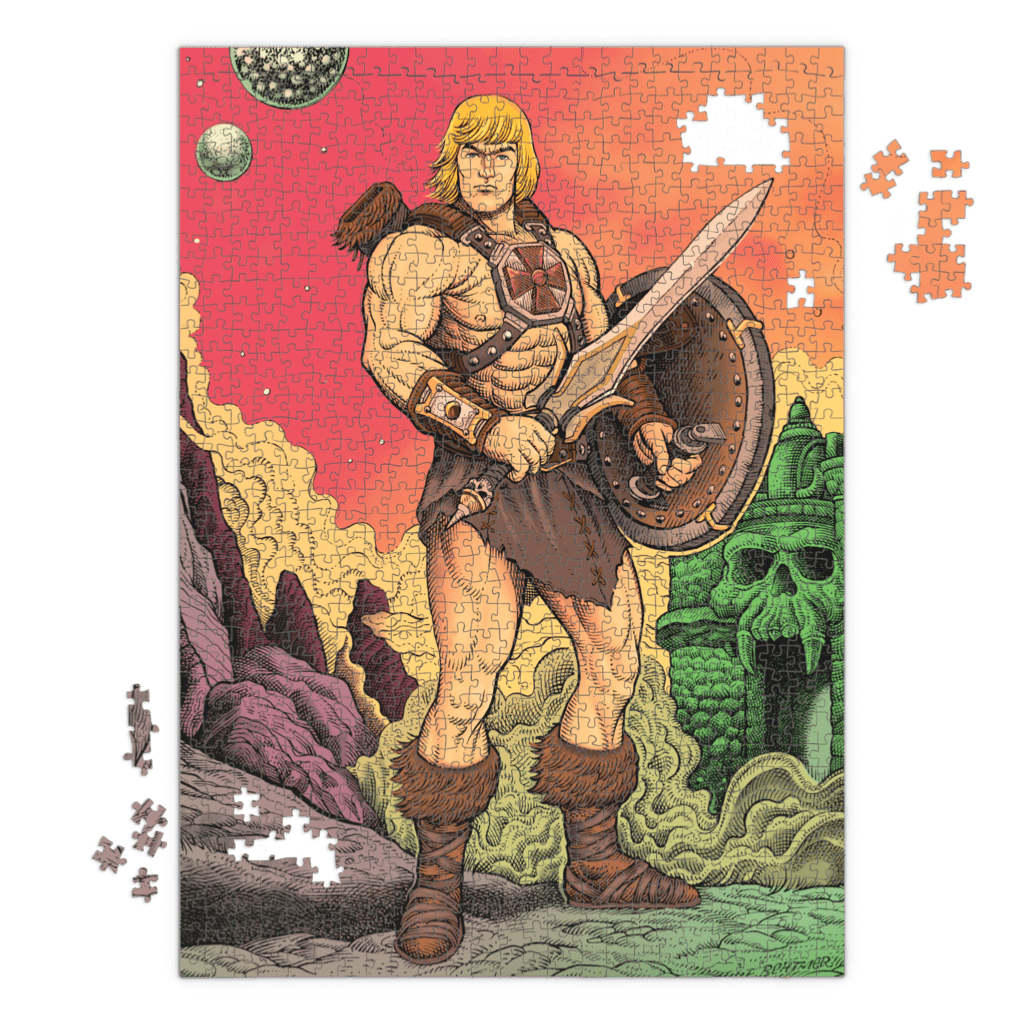 Puzzle Musclor 1000 pièces - Puzzles - MONDO - Shop Just for Games
