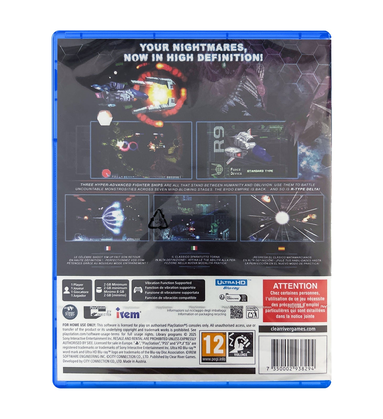 R-Type Delta HD Boosted Playstation 5
