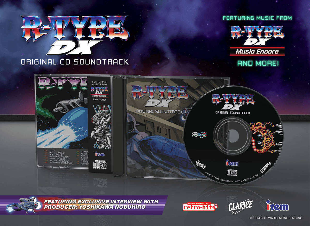 R-Type DX Original CD Soundtrack - CD - retro-bit - Shop Just for Games