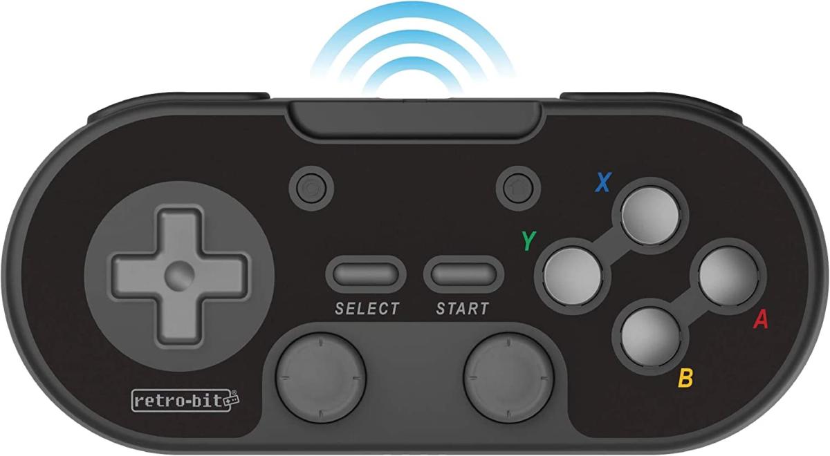 Retro - Bit Legacy 16 Black sans fil & USB - Manettes - retro - bit - Shop Just for Games