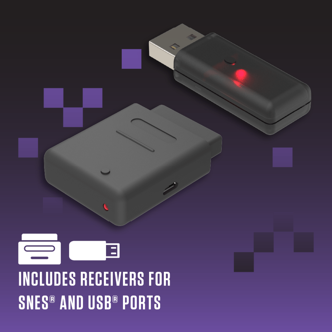 Retro - Bit Legacy 16 Black sans fil & USB - Manettes - retro - bit - Shop Just for Games