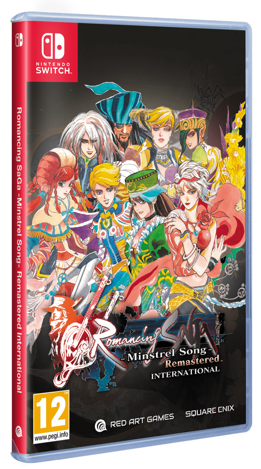 Romancing SaGa Minstrel Song Remastered International Nintendo Switch - Jeux Vidéo Physique - Red Art Games - Shop Just for Games
