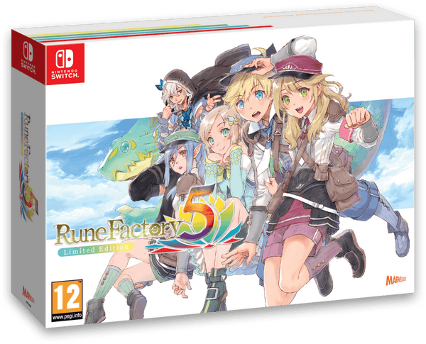ニンテンドーSwitchソフト 5 rune-factory-5-limited-edition