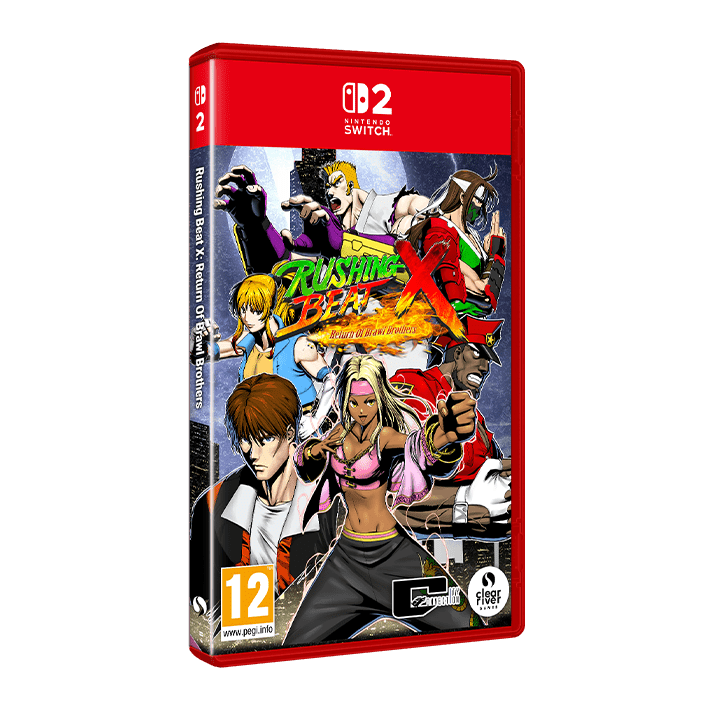 Rushing Beat X: Return of the Brawl Brothers SWITCH 2 - Jeux Vidéo Physique - Clear River Games - Shop Just for Games