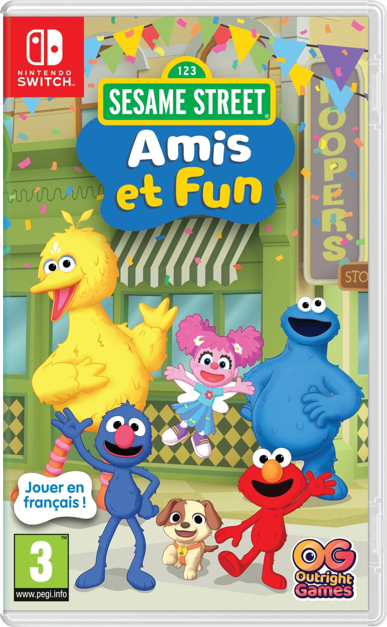 Sesame Street Amis et Fun Nintendo Switch - Jeux Vidéo Physique - Outright Games - Shop Just for Games