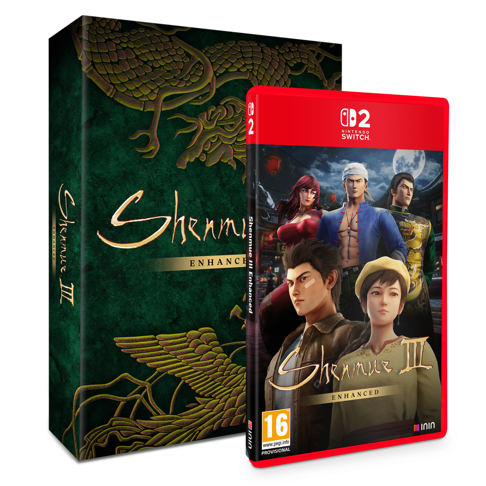 Shenmue III Enhanced - Special Edition SWITCH 2 - Jeux Vidéo Physique - ININ Games - Shop Just for Games