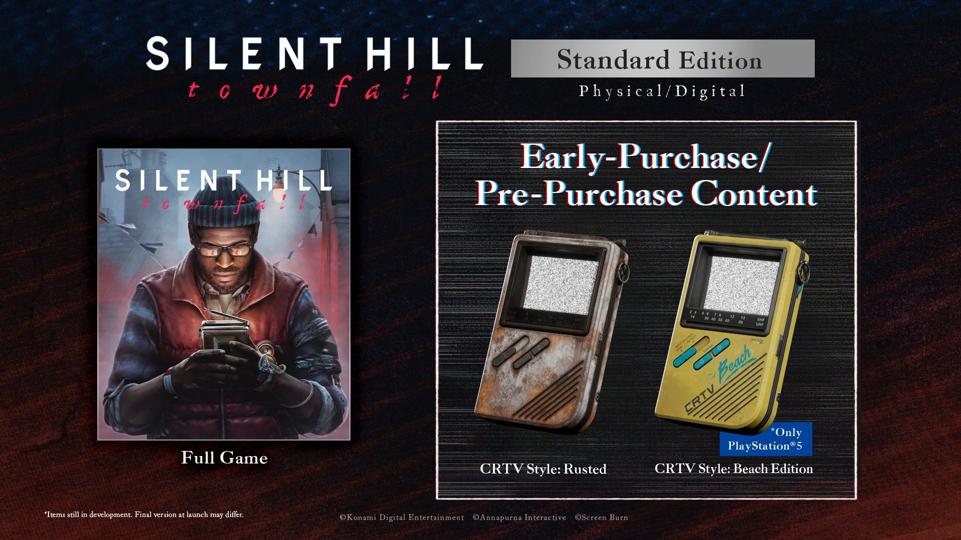 Silent Hill Townfall Day One Edition
