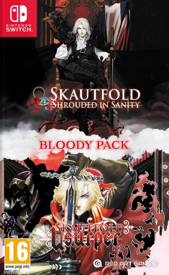 Skautfold Bloody Pack (Shrouded in Sanity + Usurper) Nintendo Switch - Jeux Vidéo Physique - Red Art Games - Shop Just for Games