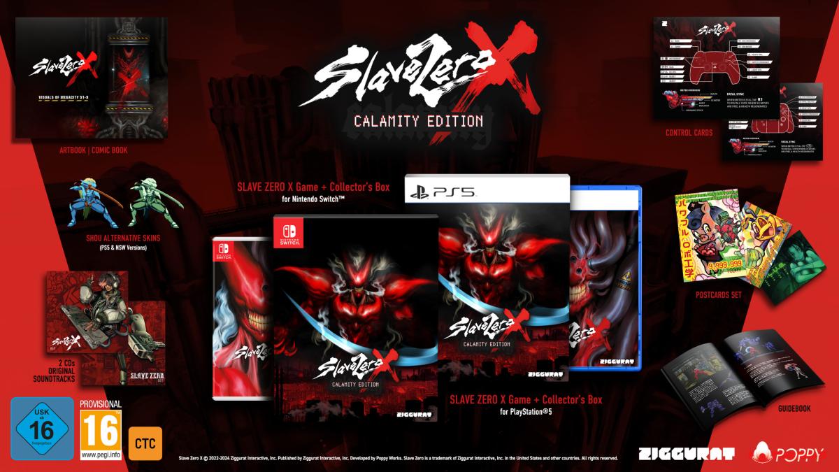 Slave Zero X Calamity Edition Nintendo SWITCH - Jeux Vidéo Physique - Ziggurat - Shop Just for Games