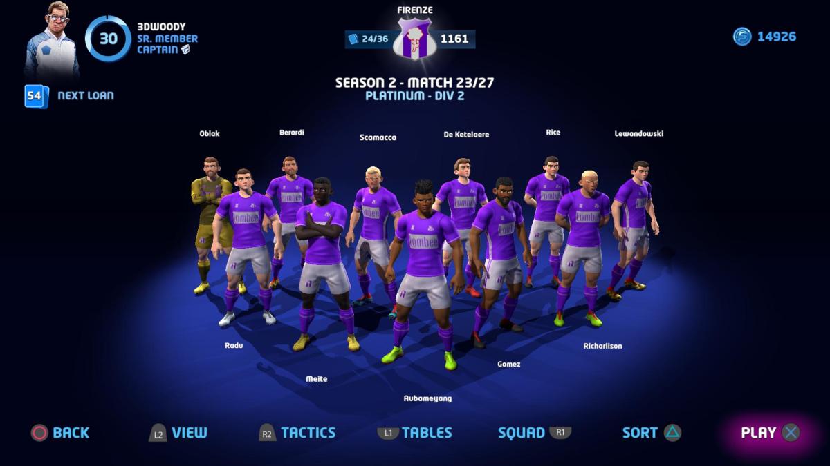 Sociable Soccer 25 PS4 - Jeux Vidéo Physique - CONTACT SALES - Shop Just for Games