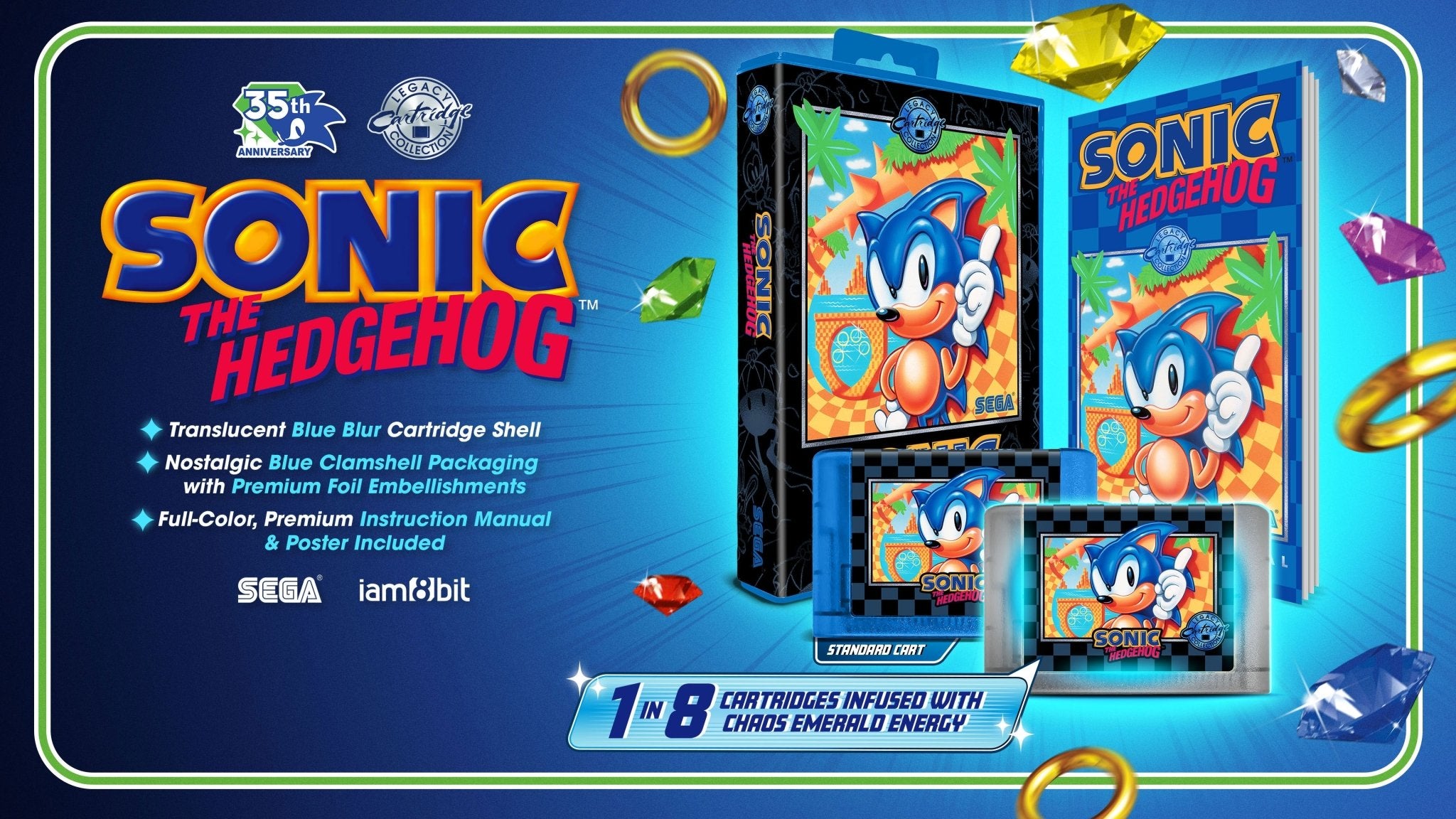 Sonic the Hedgehog - 35th Anniversary Legacy Collection - GENESIS NTSC