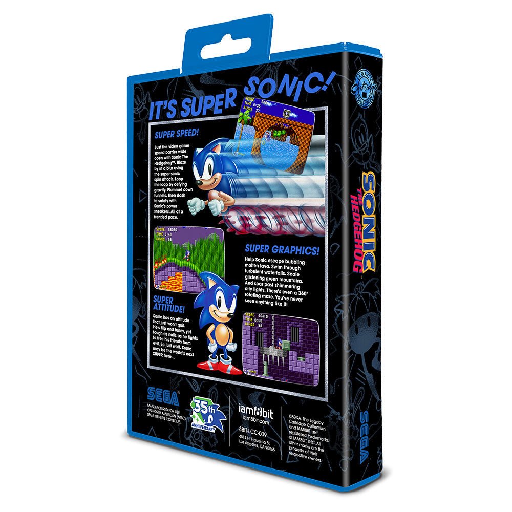 Sonic the Hedgehog - 35th Anniversary Legacy Collection - GENESIS NTSC