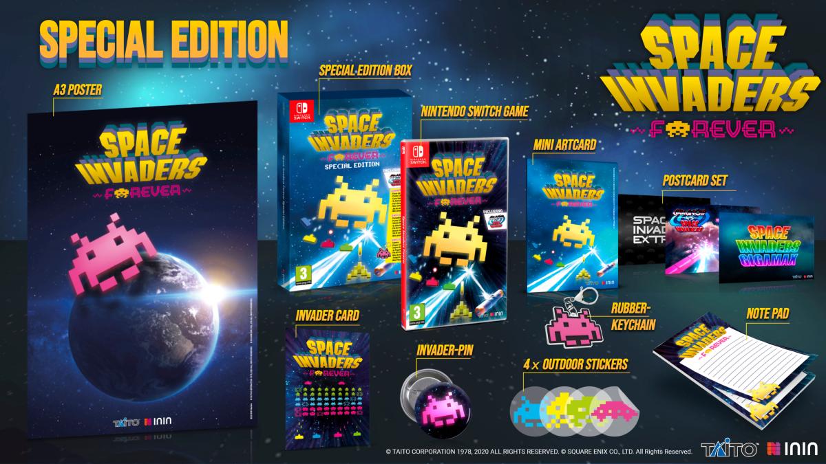 Space Invaders Forever Special Edition Nintendo Switch - Jeux Vidéo Physique - ININ - Shop Just for Games