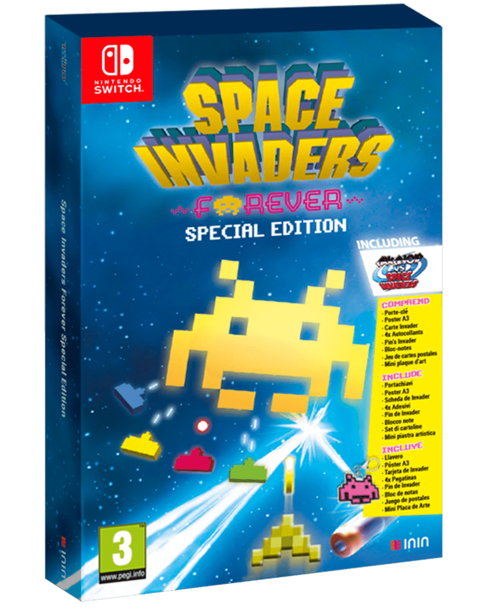 Space Invaders Forever Special Edition Nintendo Switch - Jeux Vidéo Physique - ININ - Shop Just for Games