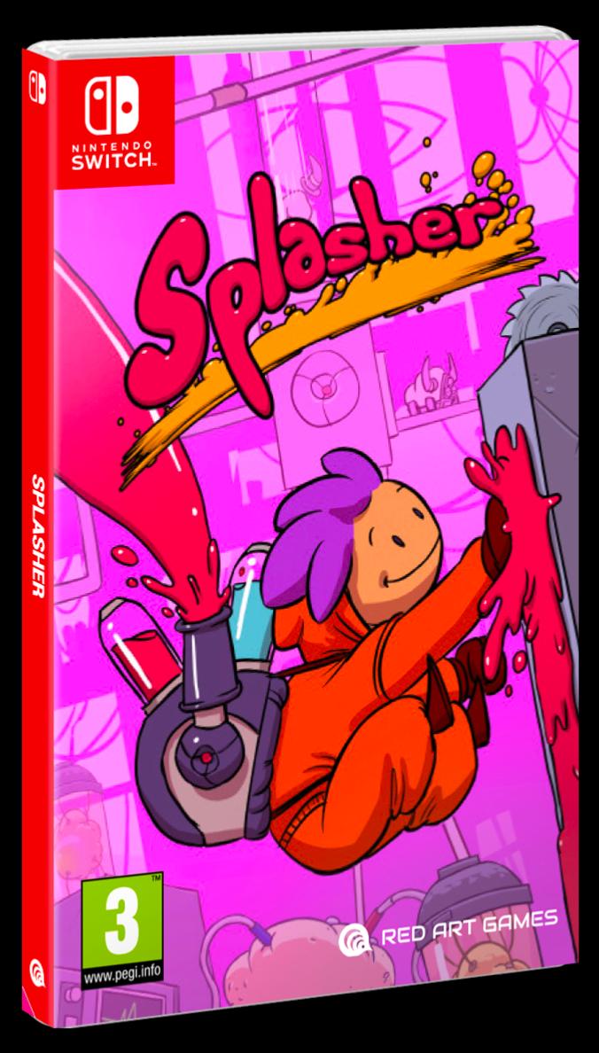 Splasher Nintendo Switch - Jeux Vidéo Physique - Red Art Games - Shop Just for Games