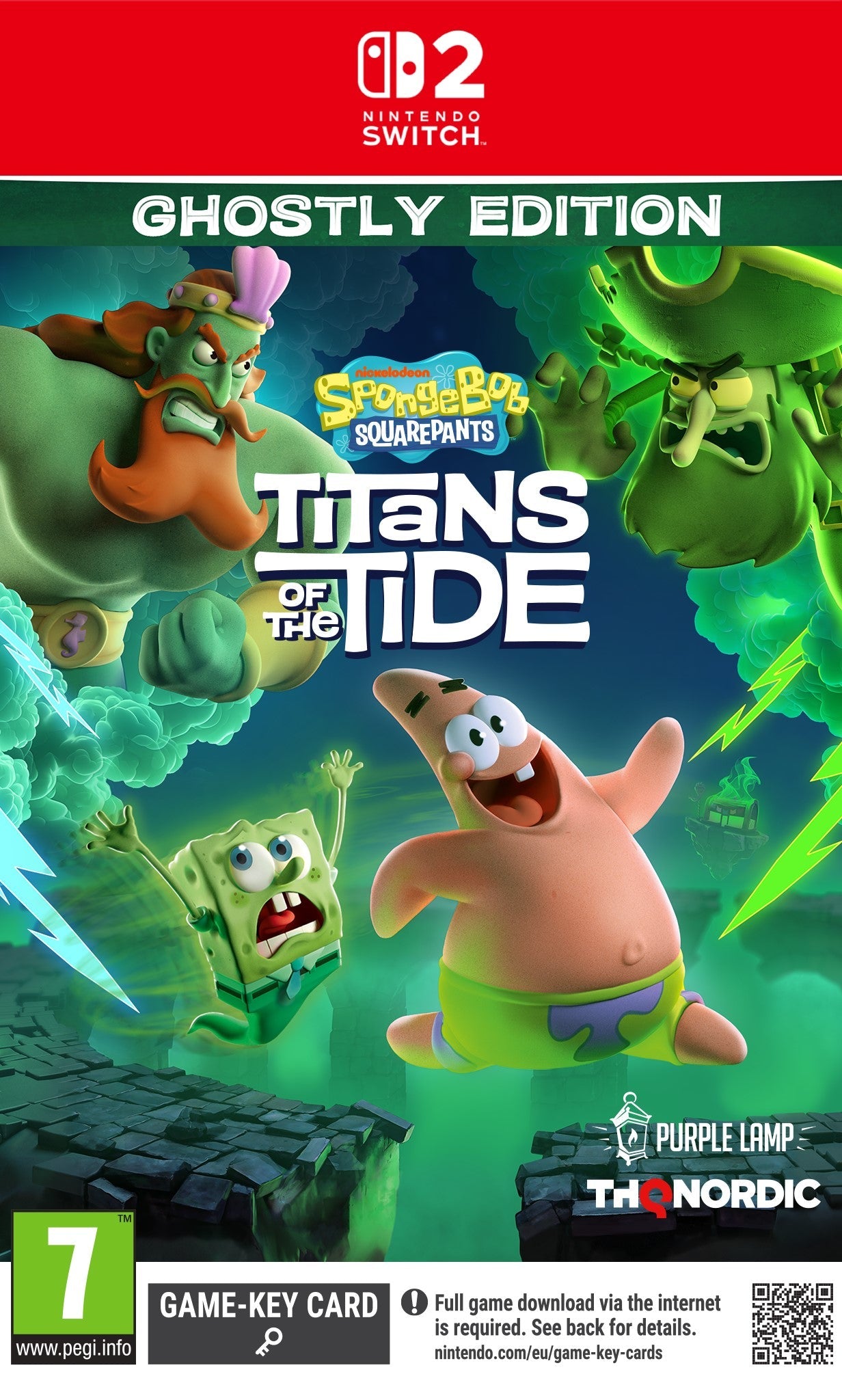 SpongeBob Titans of the Tide Ghostly Edition Switch 2 - Jeux Vidéo Physique - THQ NORDIC GAMES - Shop Just for Games