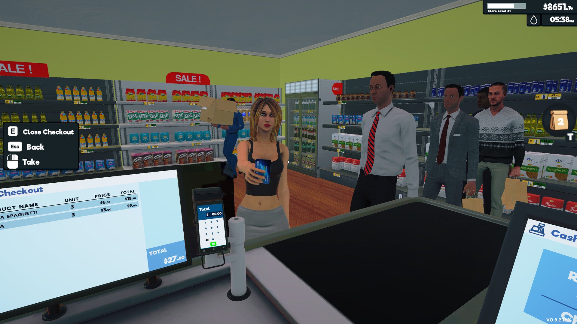 Supermarket Simulator Switch 2
