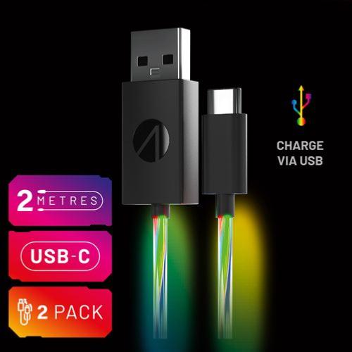 STEALTH Câble de charge et de lecture à LED 2 m - Câbles et Chargeurs - Stealth - Shop Just for Games